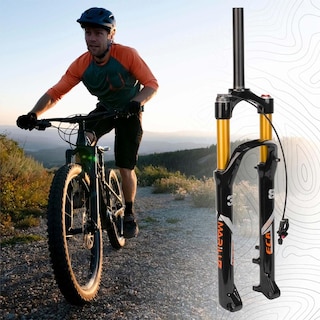 Foto 7 | Foto 7 | Tijera Para Bicicleta Mariluz R29 28.6 Mm Sin Rosca Al/al Bloqueo Lock Out Suspension Negro