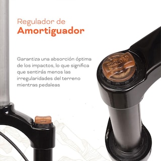 Foto 4 | Foto 4 | Tijera Para Bicicleta Mariluz R29 28.6mm Sin Rosca Fe/al Bloqueo Lock Out Resorte Helicoidal Suspension Negro