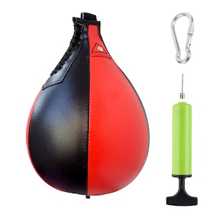 Foto 1 | Foto 1 | Boxeo Profesional Colgando Cuerda Elástica Pelota De Boxeo Rojo/negro