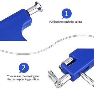 Foto 5 | Foto 5 | Juego De Pistolas Perforadoras Para Orejas Cuchillas Artesanales De Acero Inoxidable - Venta Internacional.