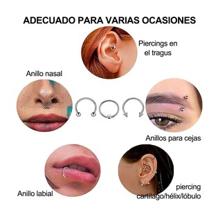 Foto 3 | Foto 3 | 142 Pzs Kit De Piercing De Acero Y Accesorios Para Orejas