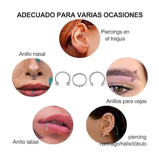 Foto 3 | Foto 3 | 142 Pzs Kit De Piercing De Acero Y Accesorios Para Orejas