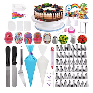 Foto 1 | Foto 1 | Kit de Decoración de Pasteles Eo Safe Imports Esi-17984 Multicolor 322 Piezas