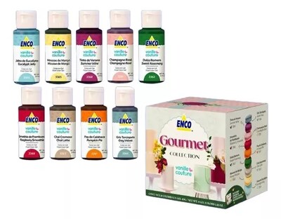 Foto 3 | Foto 3 | Kit Gourmet 9 Colores Gel 40 Grs Enco