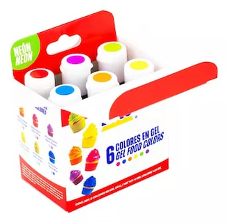 Foto 2 | Foto 2 | Kit 6 Colores Neon En Gel 20 Grs Enco