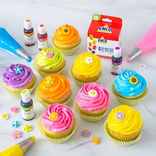 Foto 3 | Foto 3 | Kit 6 Colores Neon En Gel 20 Grs Enco