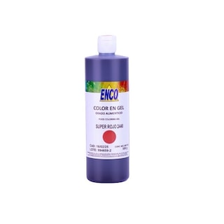 Foto 1 | Foto 1 | Mega Color Gel Rojo Navidad 500 Grs Enco