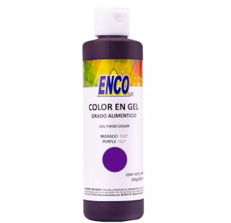 Foto 1 | Foto 1 | Color Gel Morado 250 Grs Enco