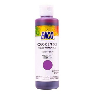 Foto 1 | Foto 1 | Color Gel Violeta 250 Grs Enco