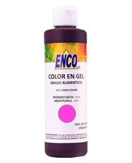 Foto 1 | Foto 1 | Color Gel Morado Neón Enco 250 Grs