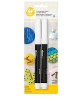 Wilton Kit Marcadores Color Negro Punta Fina Y Gruesa 2 Pz.