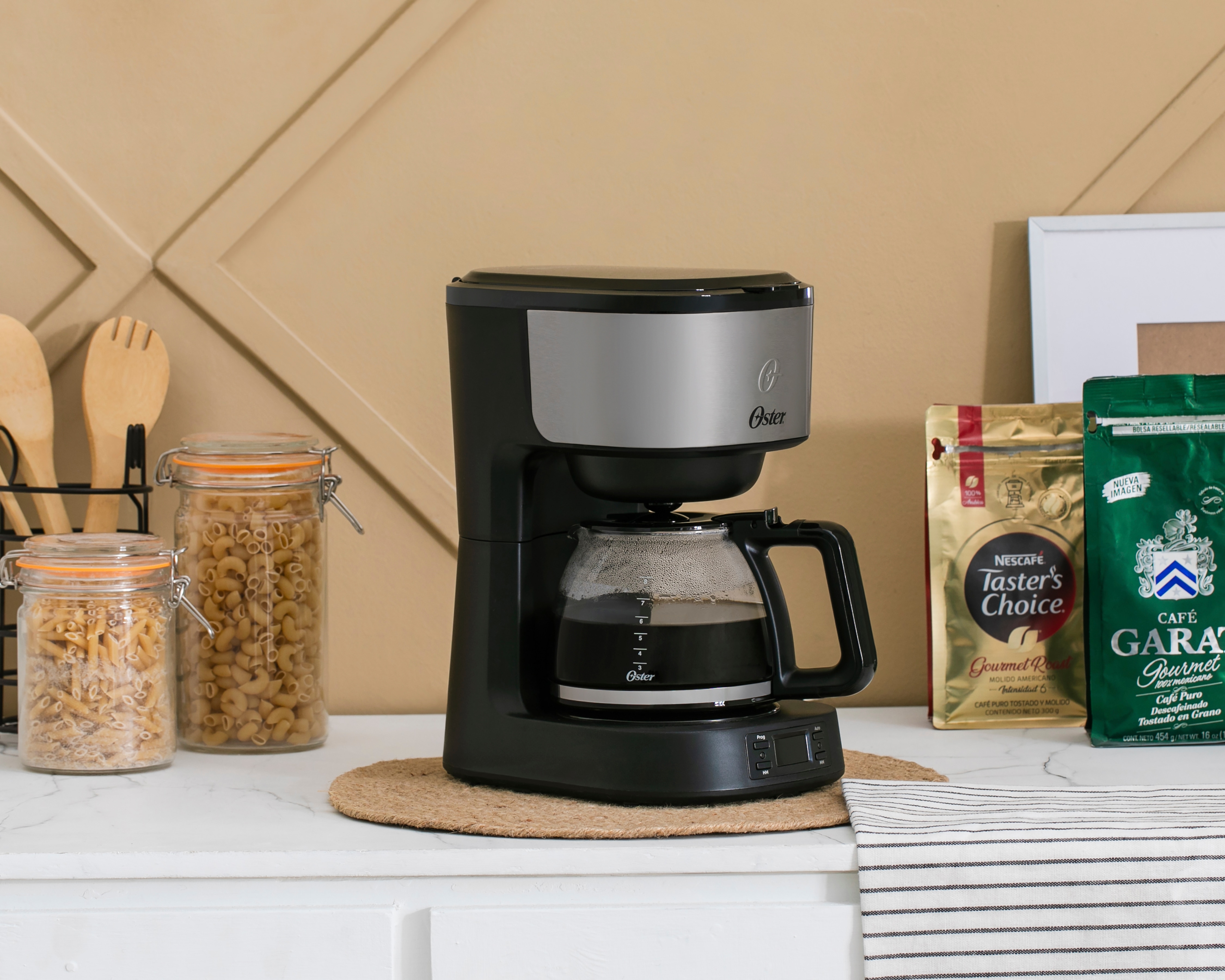 Cafetera Oster 8 Tazas Programable