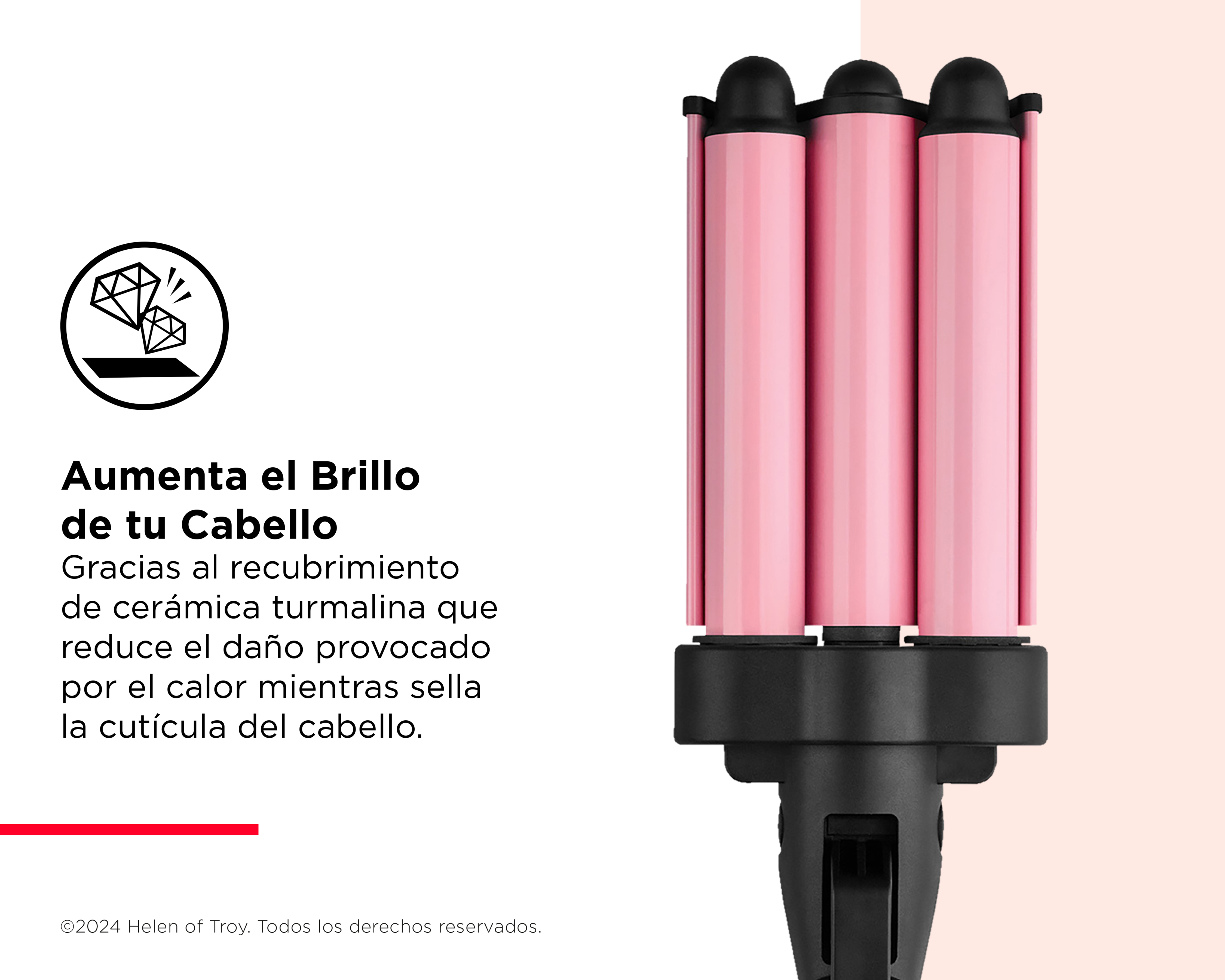 Foto 2 | Foto 2 | Tenaza Rizadora Revlon Waflera Perfect Heat