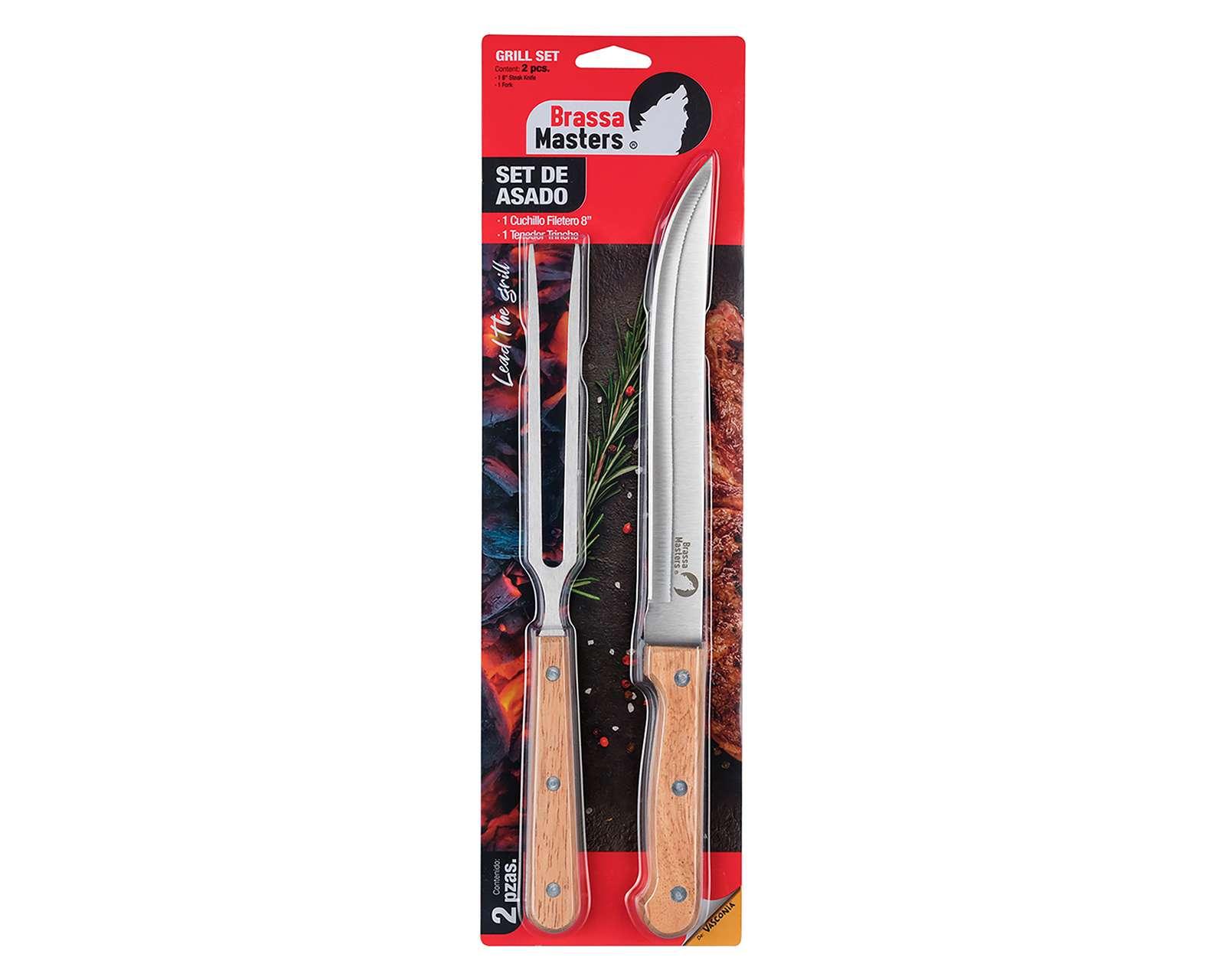 Foto 4 | Foto 5 | Juego de Utensilios para Asar Brassa 2 Piezas