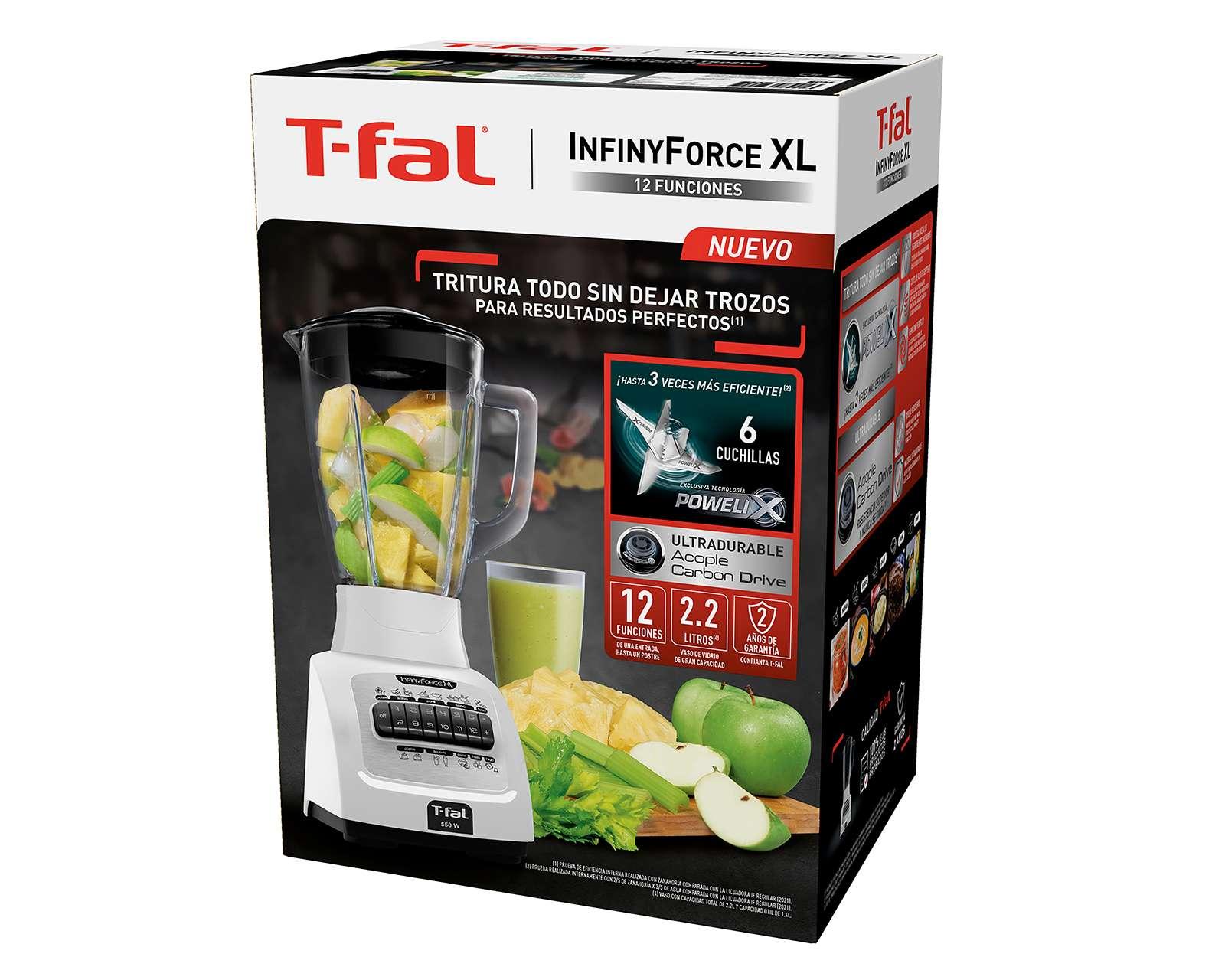 Foto 3 | Foto 3 | Licuadora T-Fal 12 Velocidades Vaso de Vidrio