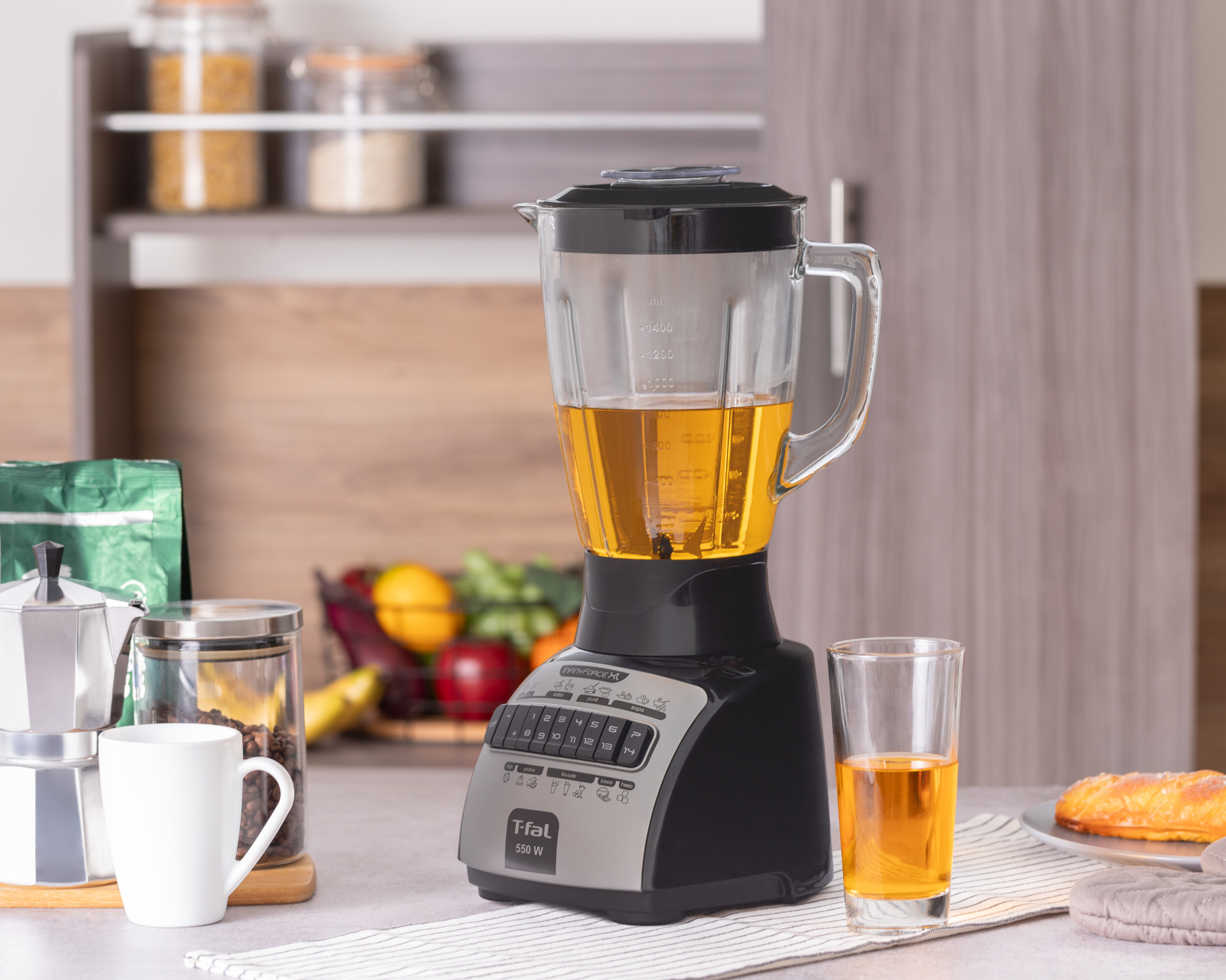 Foto 5 pulgar | Foto 4 | Licuadora T-Fal 12 Velocidades Vaso de Vidrio