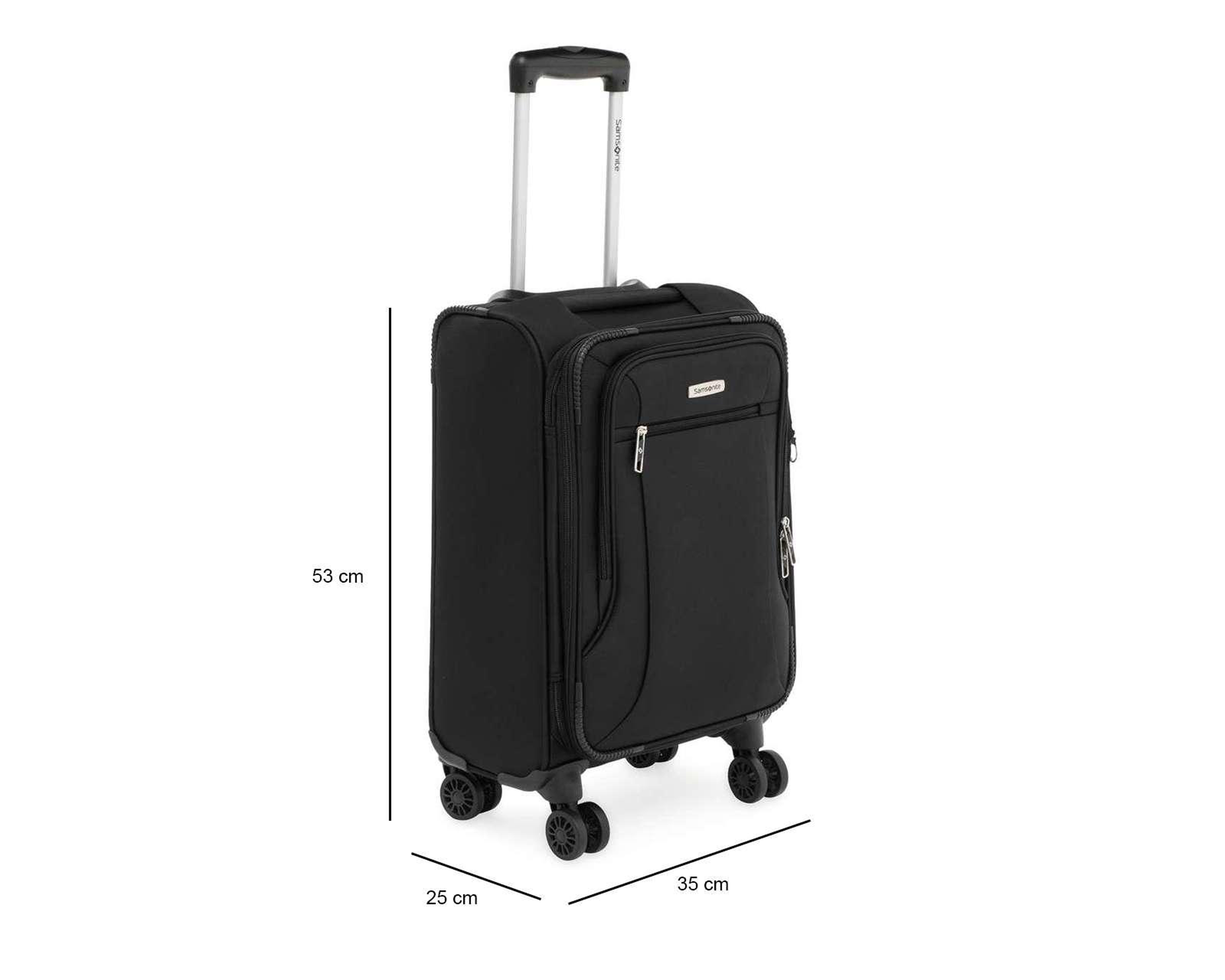 Foto 8 pulgar | Foto 7 | Maleta Vertical Samsonite Airscape 20 Pulgadas Negra