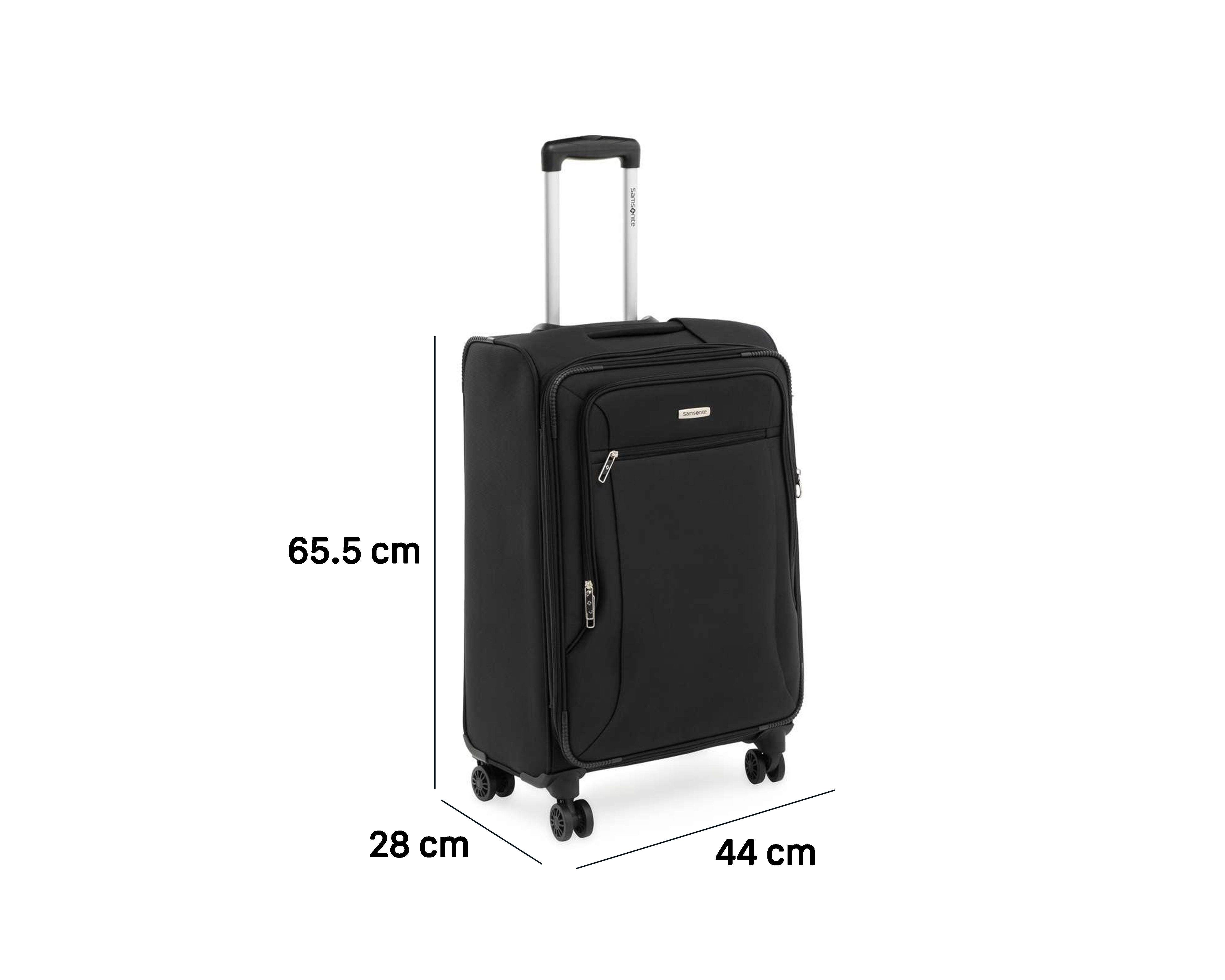 Foto 8 pulgar | Foto 7 | Maleta Vertical Samsonite Airscape 24 Pulgadas Negra