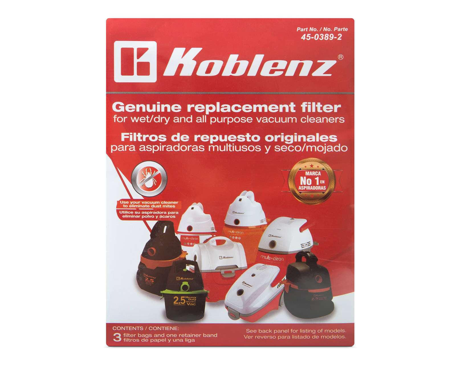 Foto 1 | Foto 1 | Filtro para Aspiradora Koblenz de 2 Galones