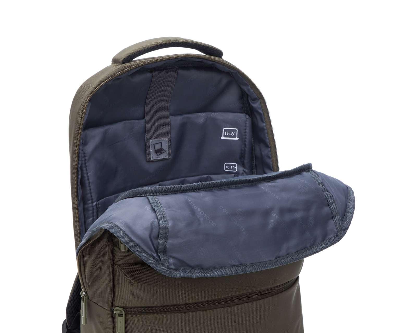 Foto 5 pulgar | Foto 4 | Mochila para Laptop Sarec 15.6" Verde