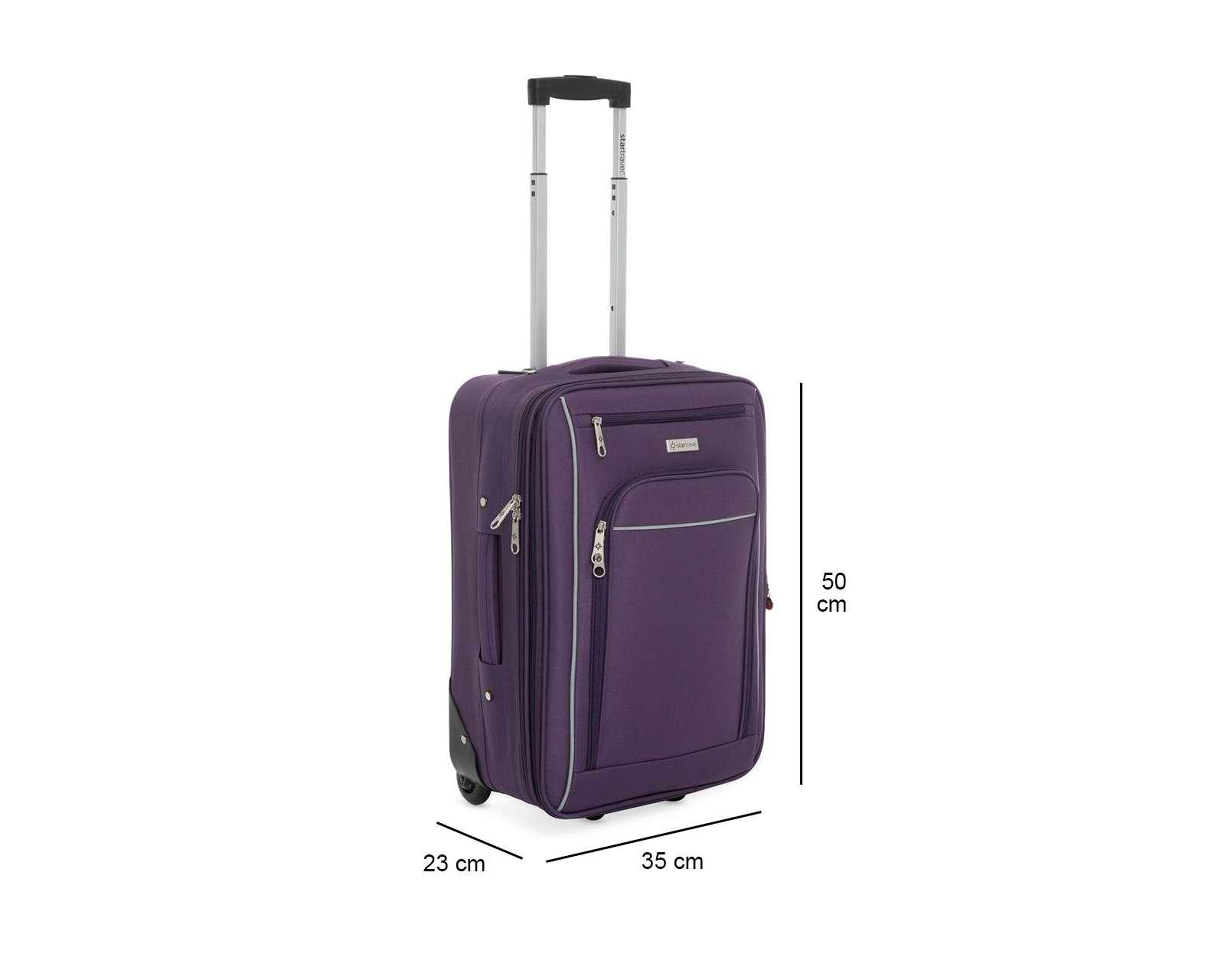 Foto 7 | Foto 7 | Maleta Vertical Startravel Shanghái 20 Pulgadas Morada