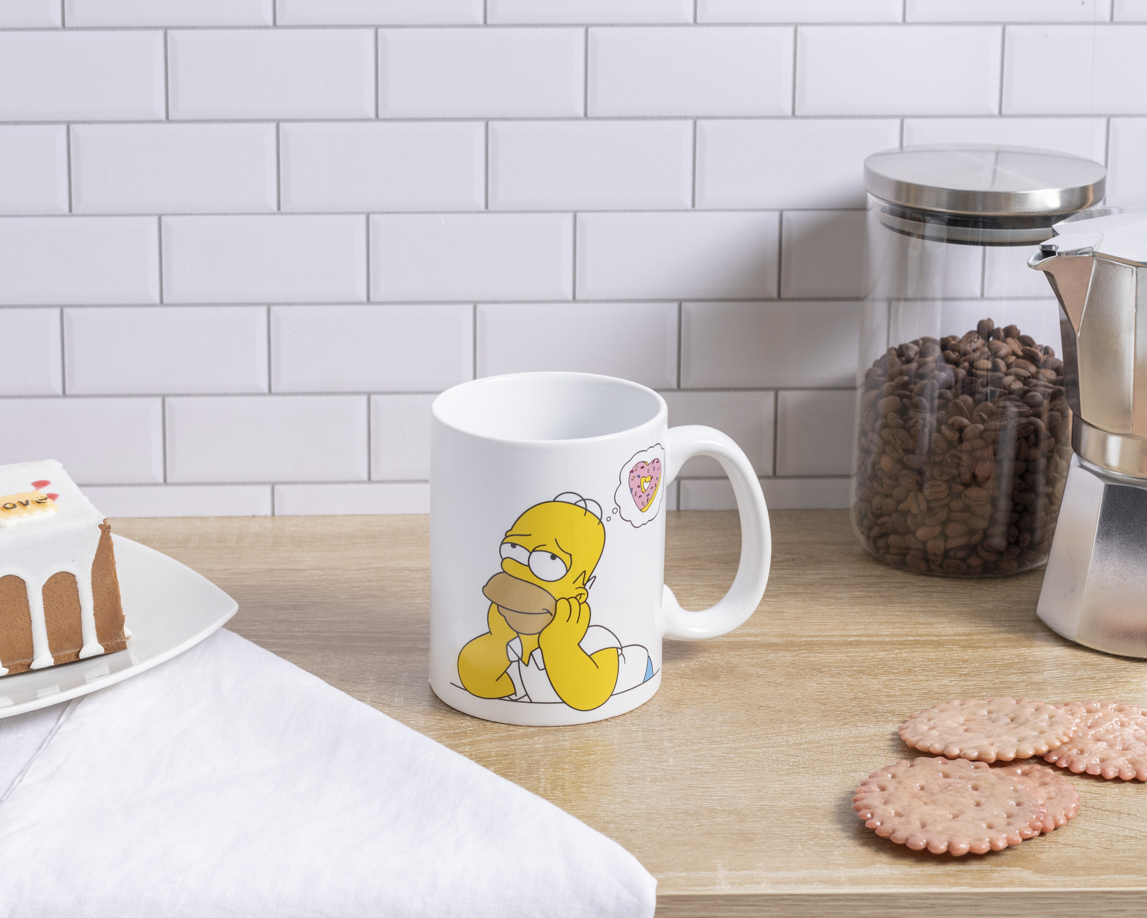 Foto 7 pulgar | Foto 6 | Taza de Cerámica Homero Simpson 480 ml
