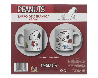 Foto 4 | Foto 5 | Taza de Cerámica Snoopy 480 ml