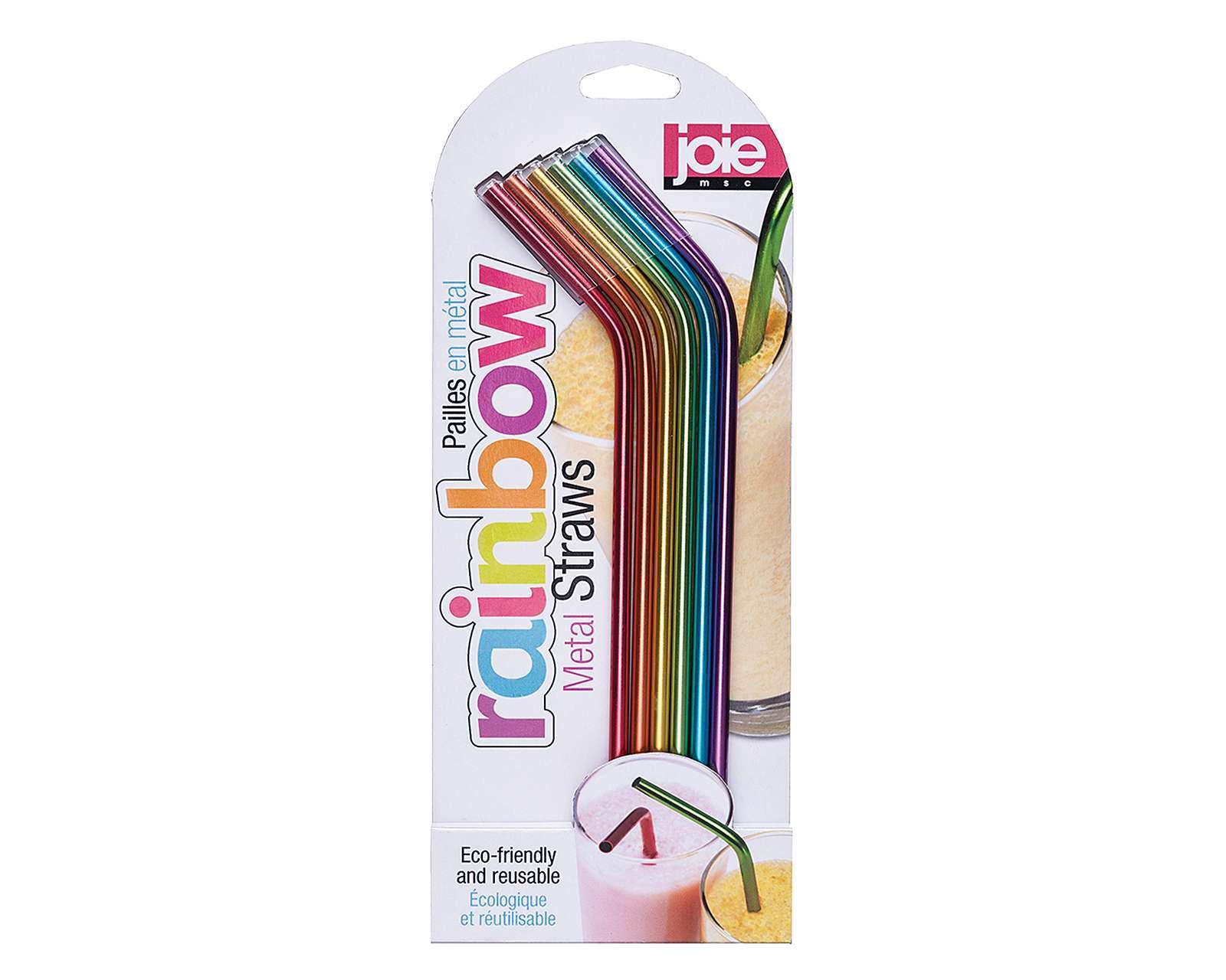 Popote de Metal Joie 6 Piezas