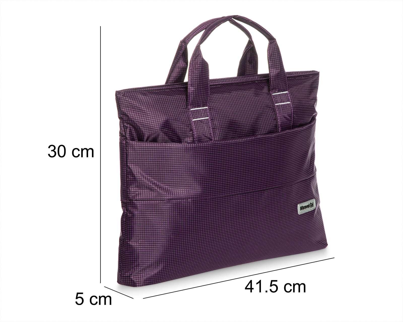 Foto 8 pulgar | Foto 7 | Bolsa para Laptop Ntravel Girl Ribby Morado