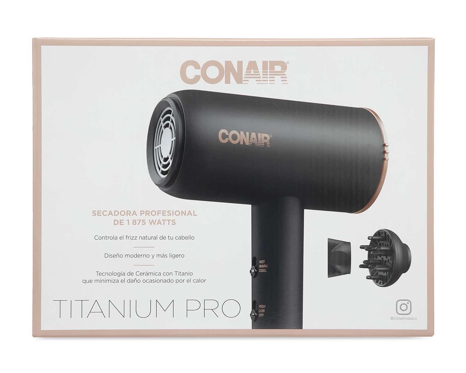 Foto 5 | Foto 5 | Secadora de Cabello Conair Titanium Pro 2 Velocidades