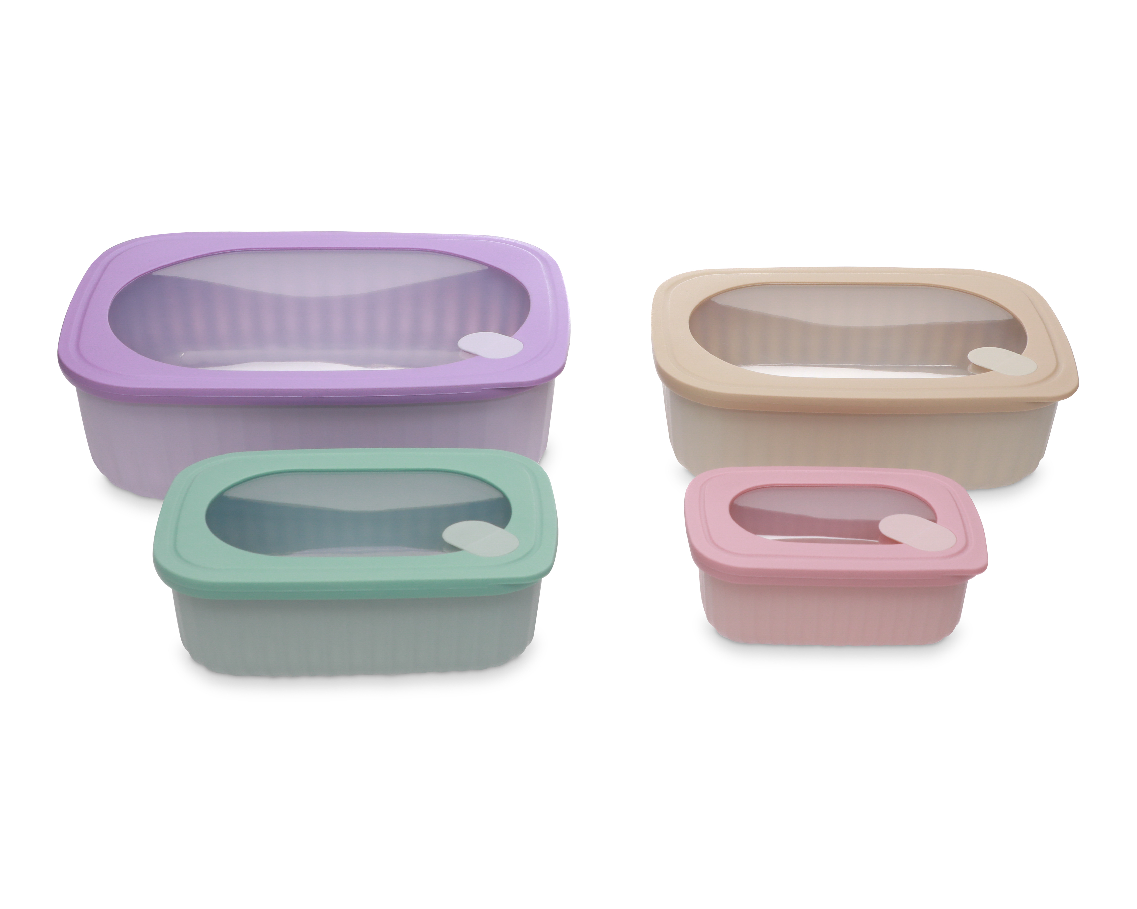 Foto 2 pulgar | Foto 1 | Contenedor de Plástico +Simple 4 Piezas