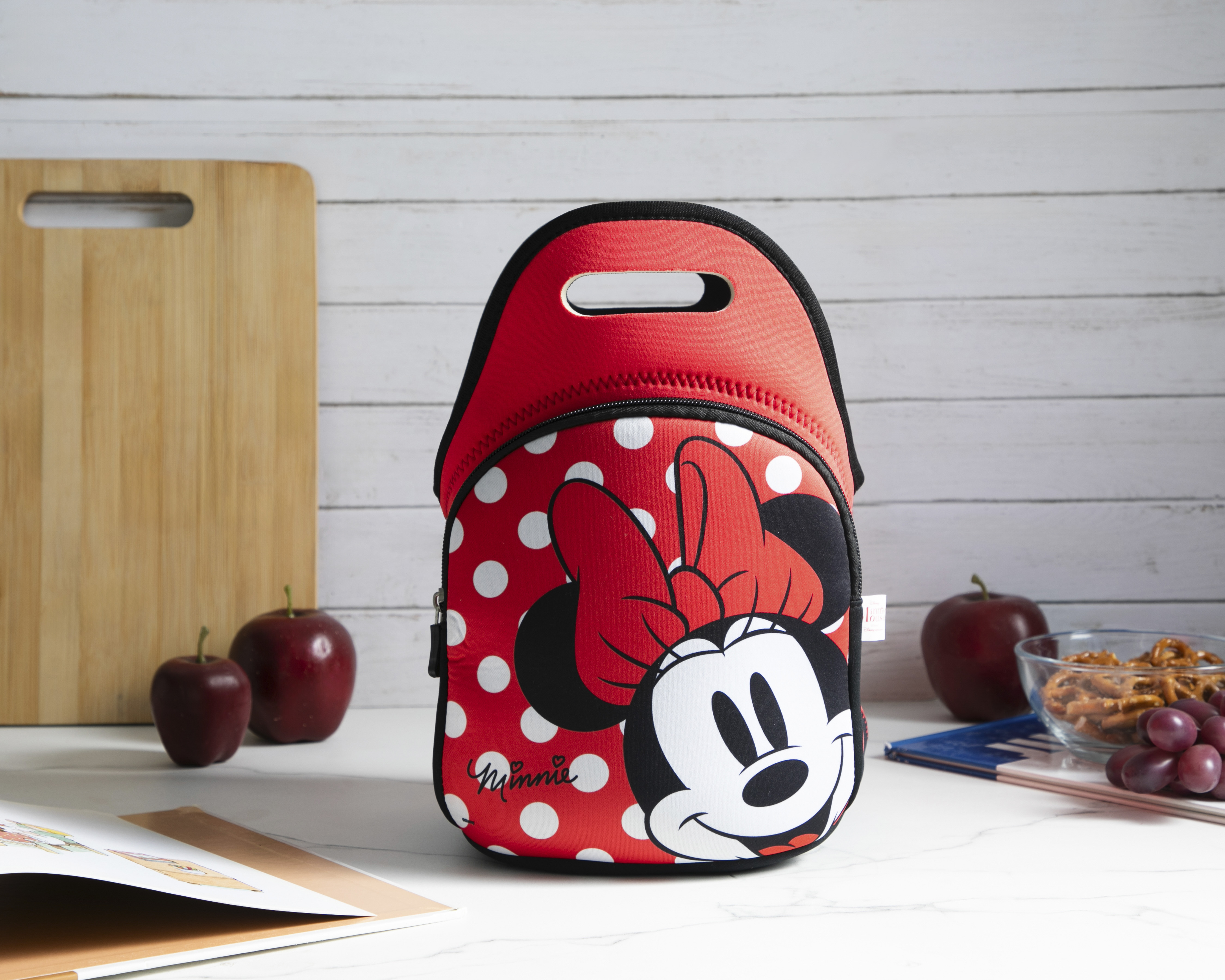Foto 7 pulgar | Foto 6 | Lonchera Fun Kids Minnie Mouse Rojo