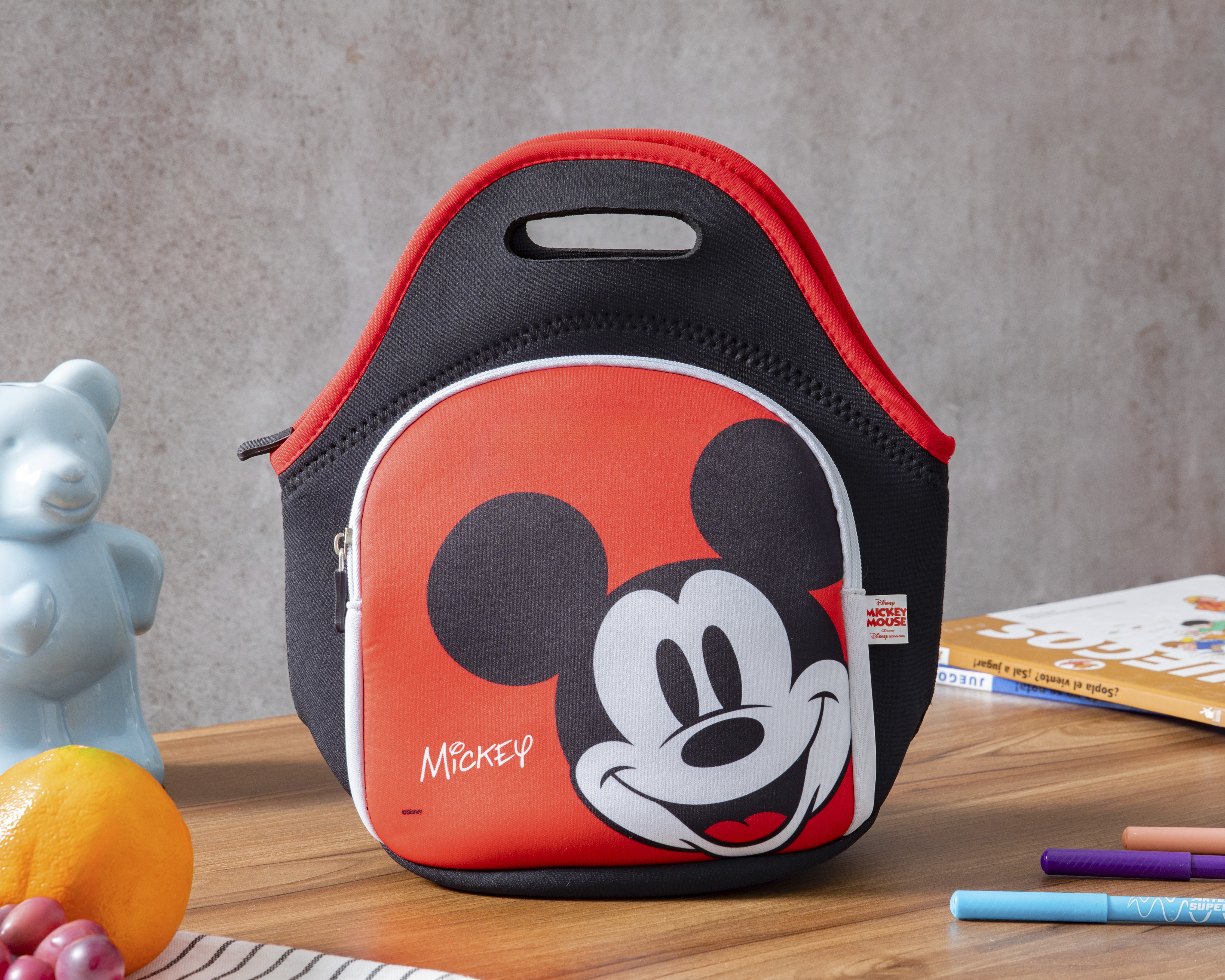 Foto 6 pulgar | Foto 5 | Lonchera Fun Kids Mickey Mouse Negro