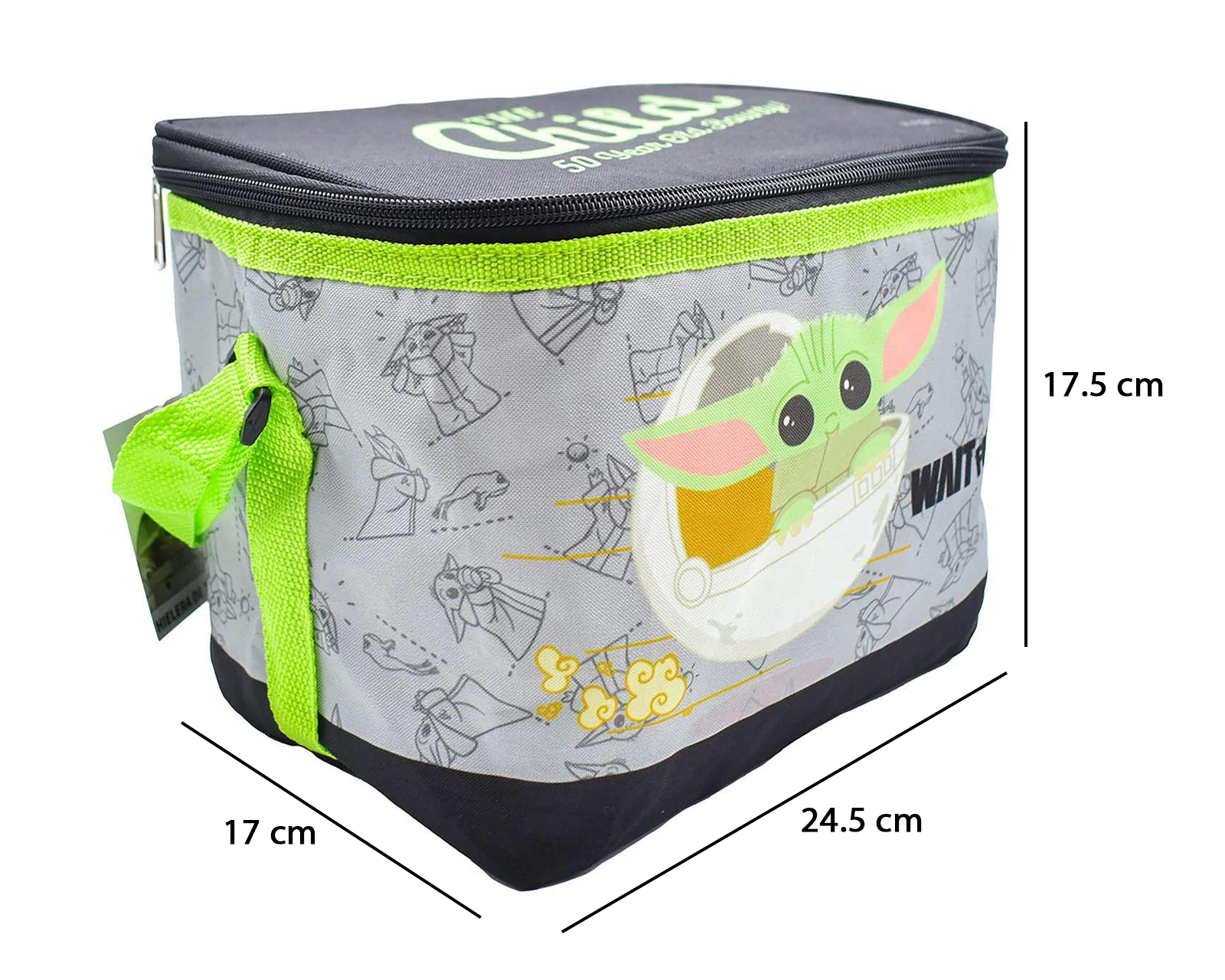Foto 6 | Foto 6 | Lonchera Fun Kids Mandalorian Gris