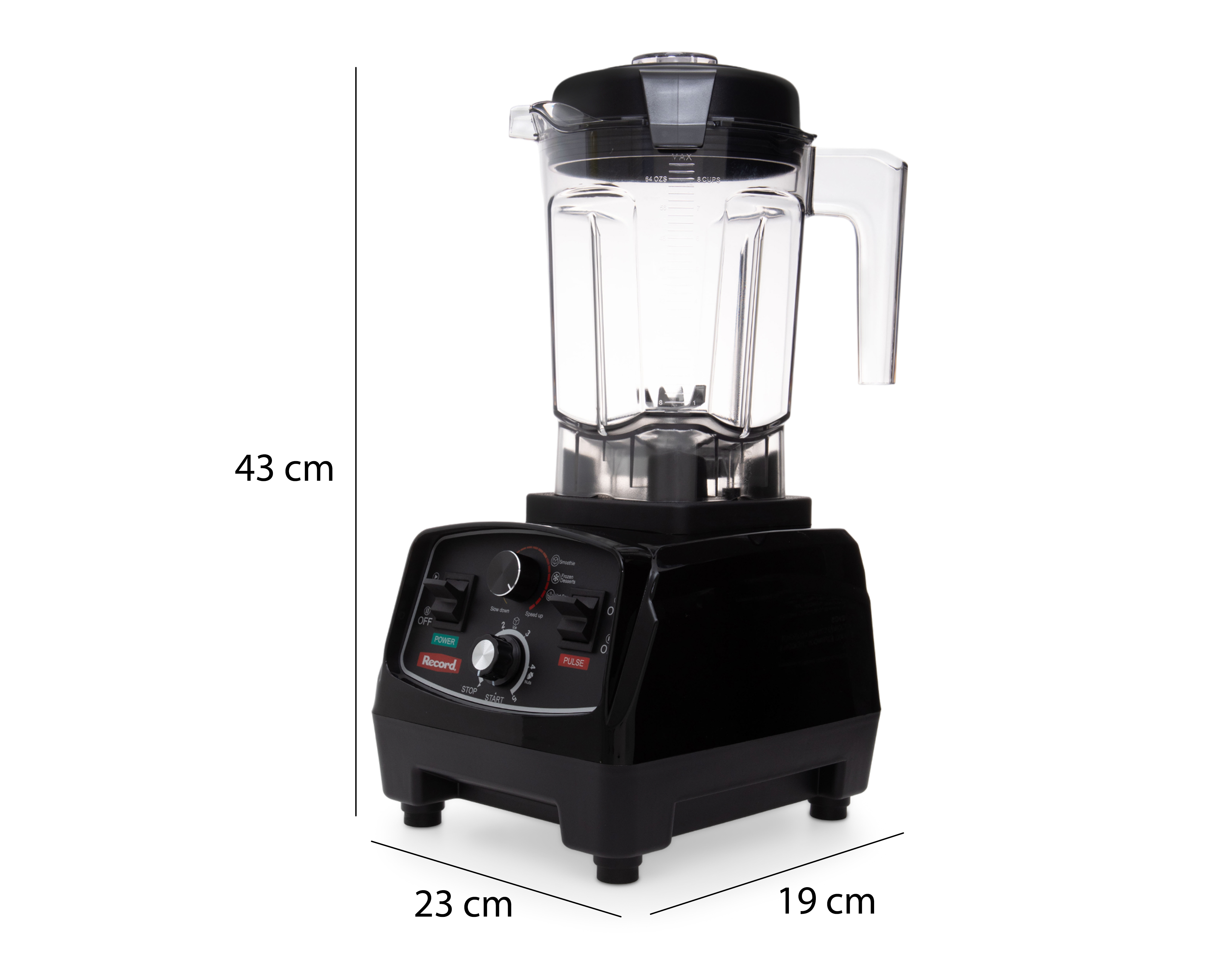 Foto 7 | Foto 7 | Licuadora Record 5 Velocidades Vaso de Plástico