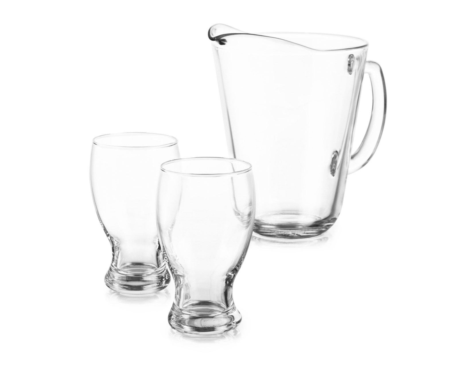 Foto 3 pulgar | Foto 2 | Vaso de Vidrio Crisa 5 Piezas