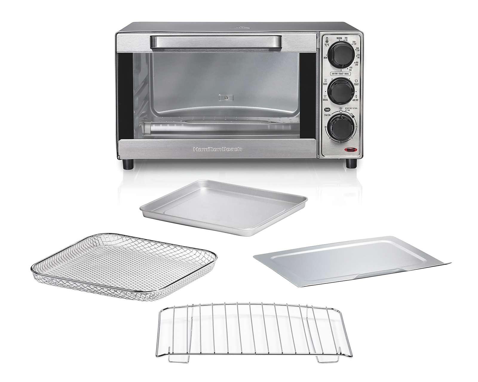 Foto 4 | Foto 5 | Horno Eléctrico con Freidora Hamilton Beach 4 Rebanadas