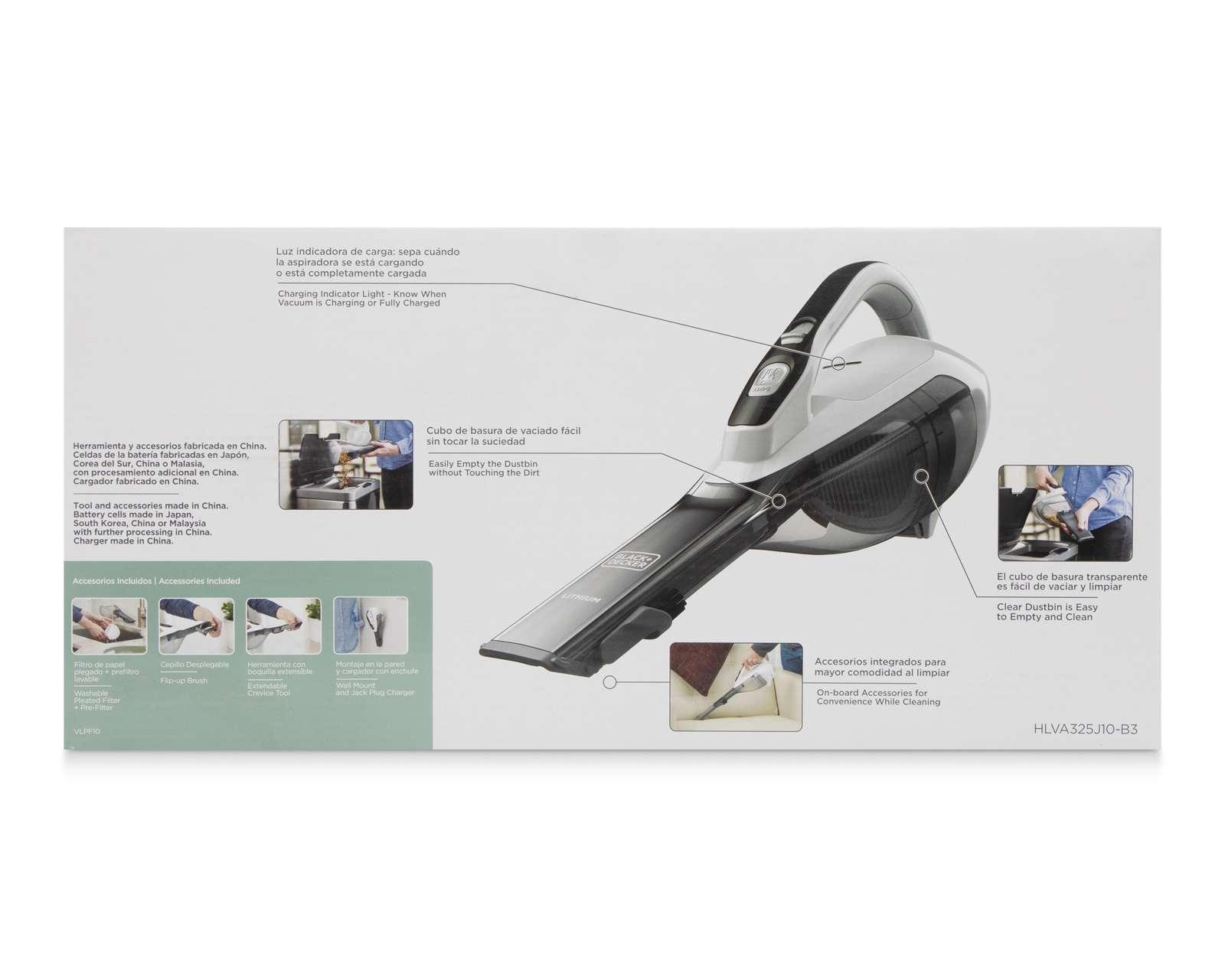 Foto 7 pulgar | Foto 6 | Aspiradora Manual Black + Decker HLVA325J10-B3