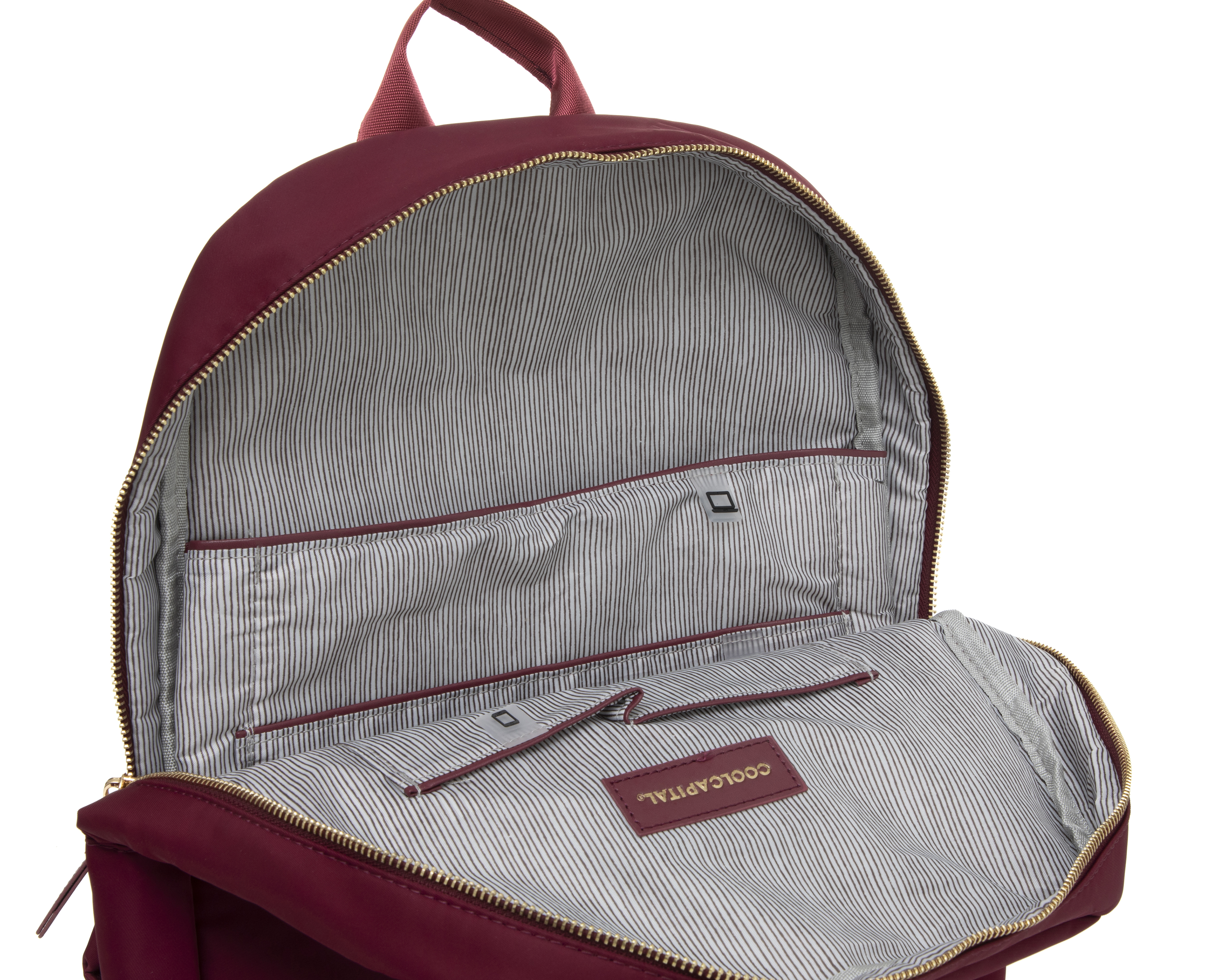 Foto 5 pulgar | Foto 4 | Mochila para Laptop Cool Capital 15" Brisbane Tinto