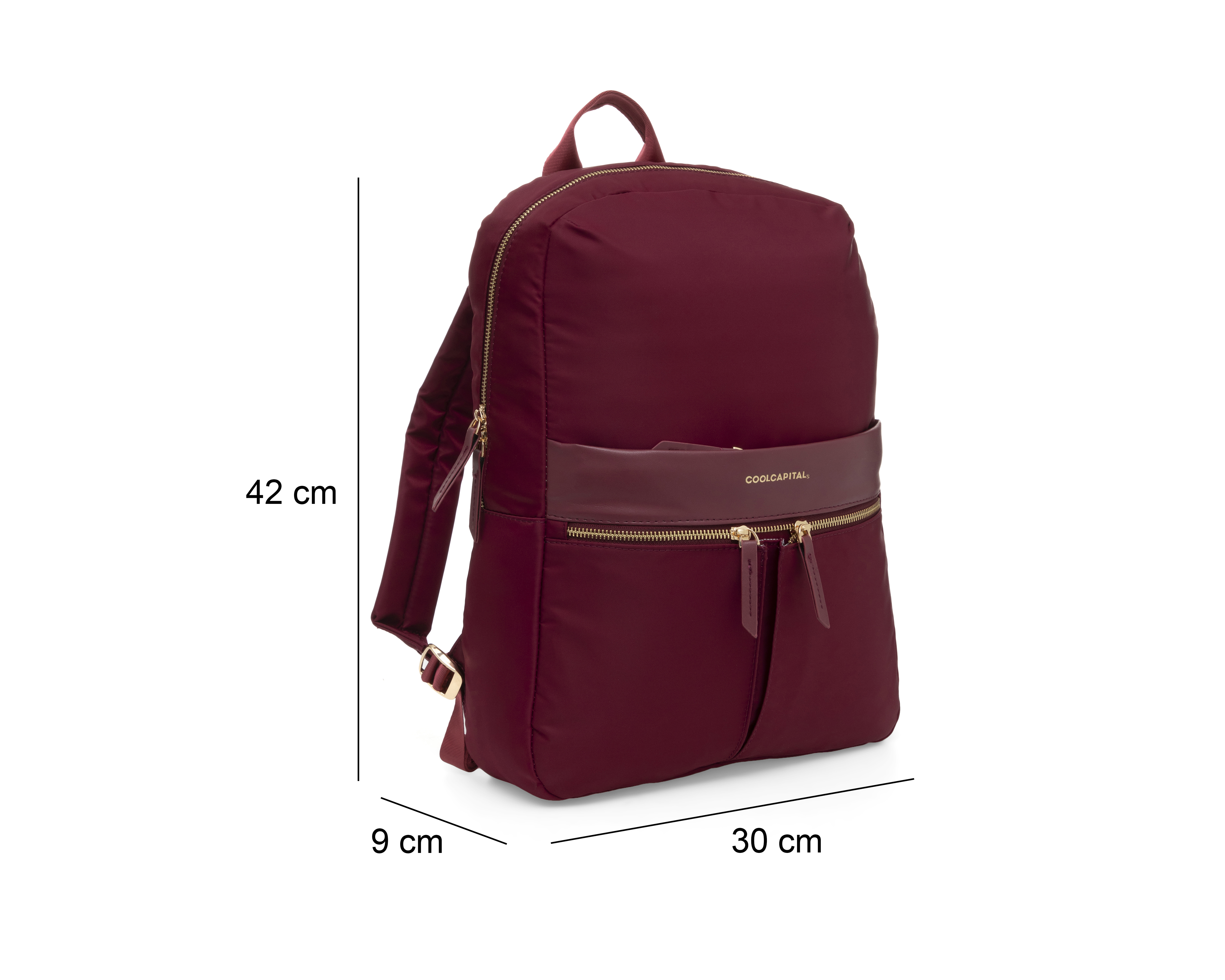Foto 8 pulgar | Foto 7 | Mochila para Laptop Cool Capital 15" Brisbane Tinto
