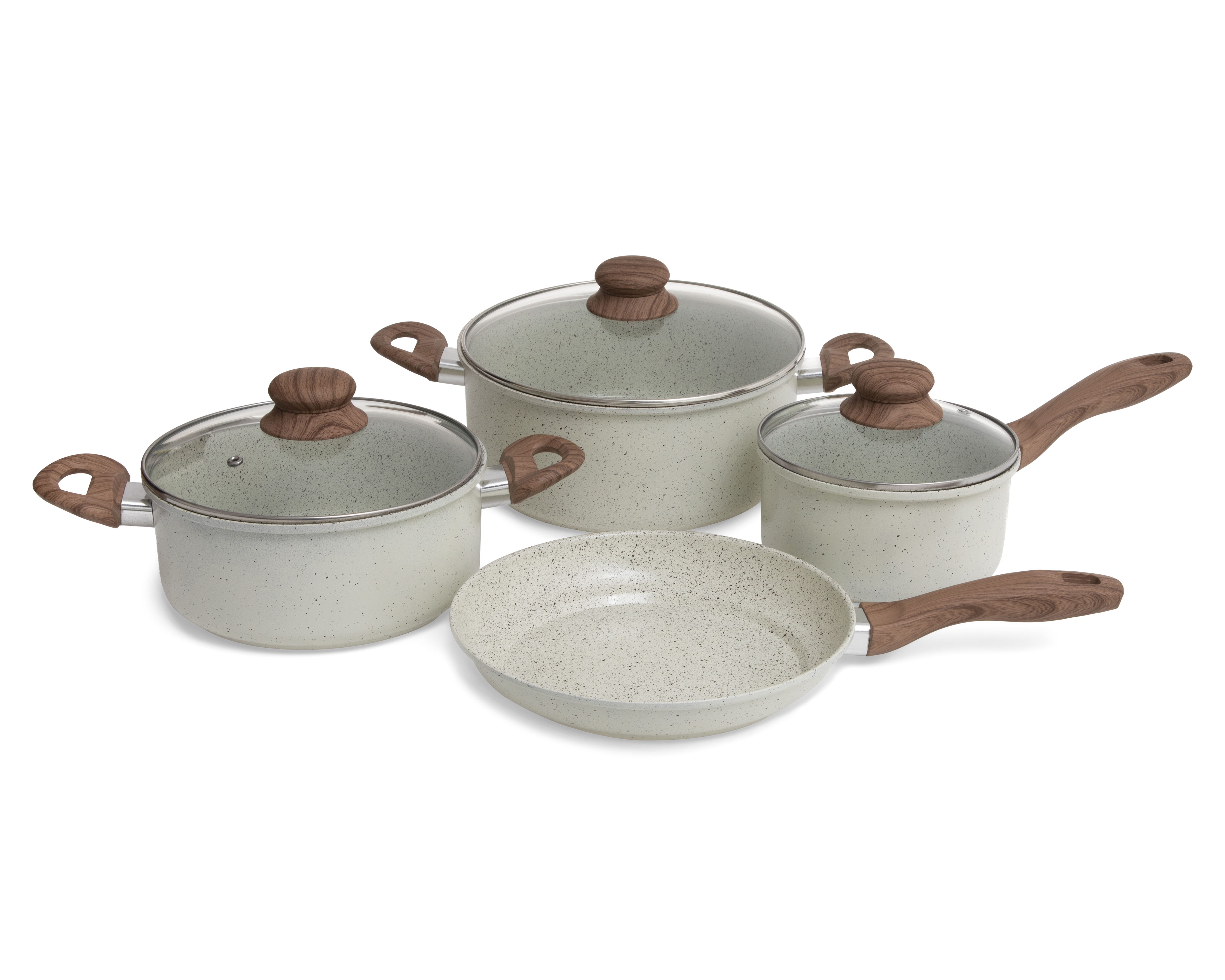 Foto 2 pulgar | Foto 1 | Batería de Cocina Alpine Cuisine 4 Piezas de Acero al Carbón