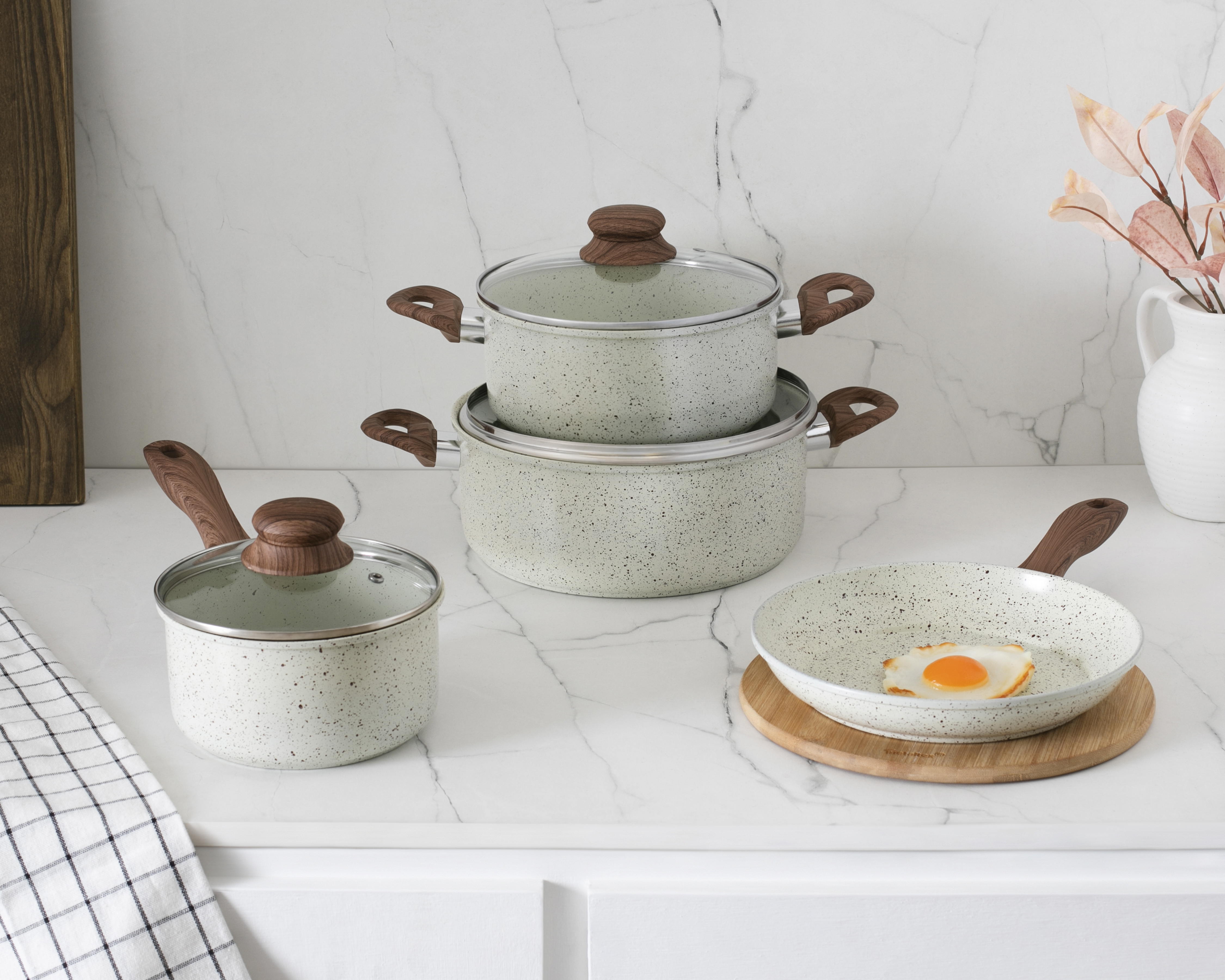 Foto 8 pulgar | Foto 7 | Batería de Cocina Alpine Cuisine 4 Piezas de Acero al Carbón