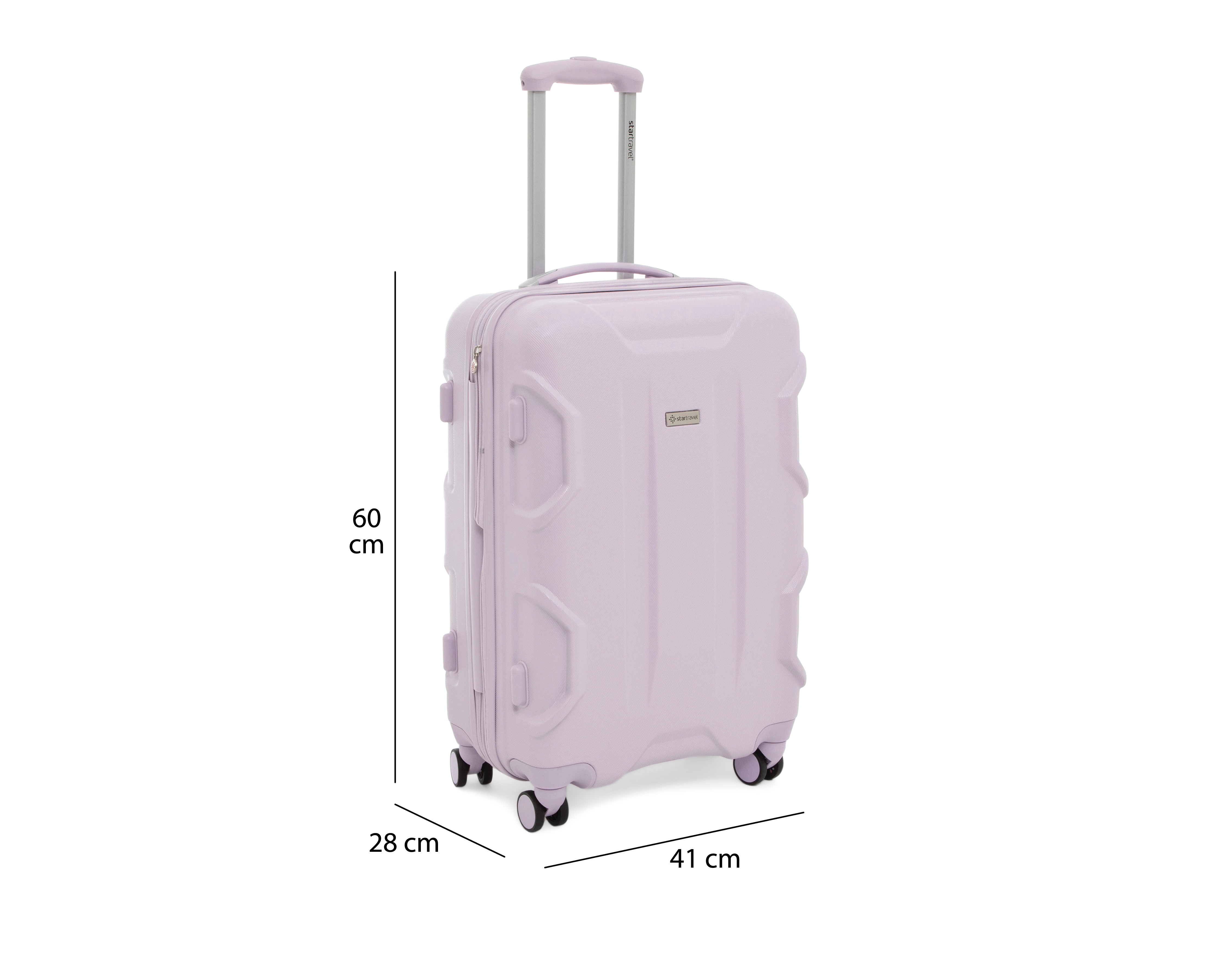 Foto 10 pulgar | Foto 9 | Maleta Vertical Startravel Paris 24 Pulgadas Lavanda