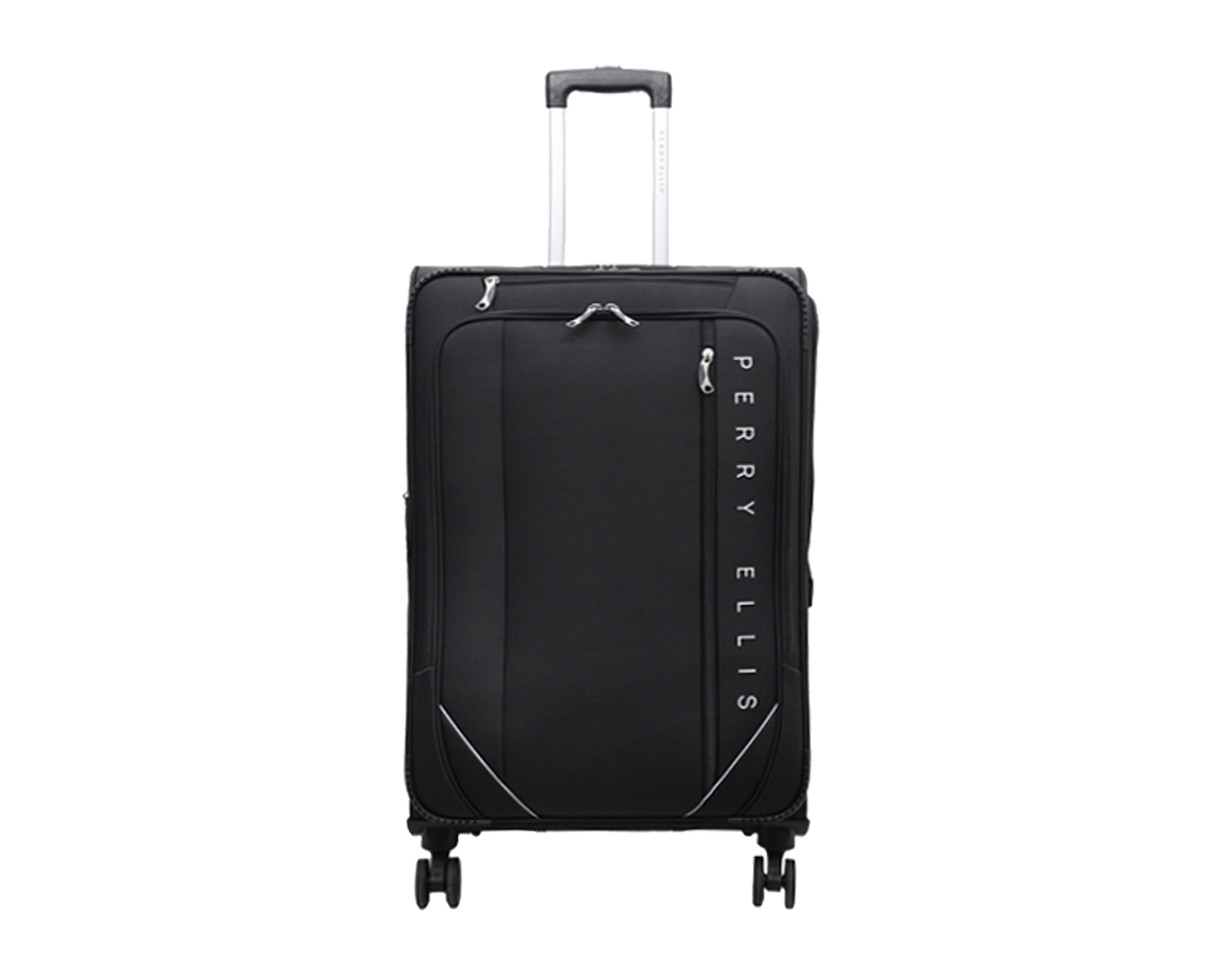 Maleta Vertical Perry Ellis 28 Pulgadas Negra