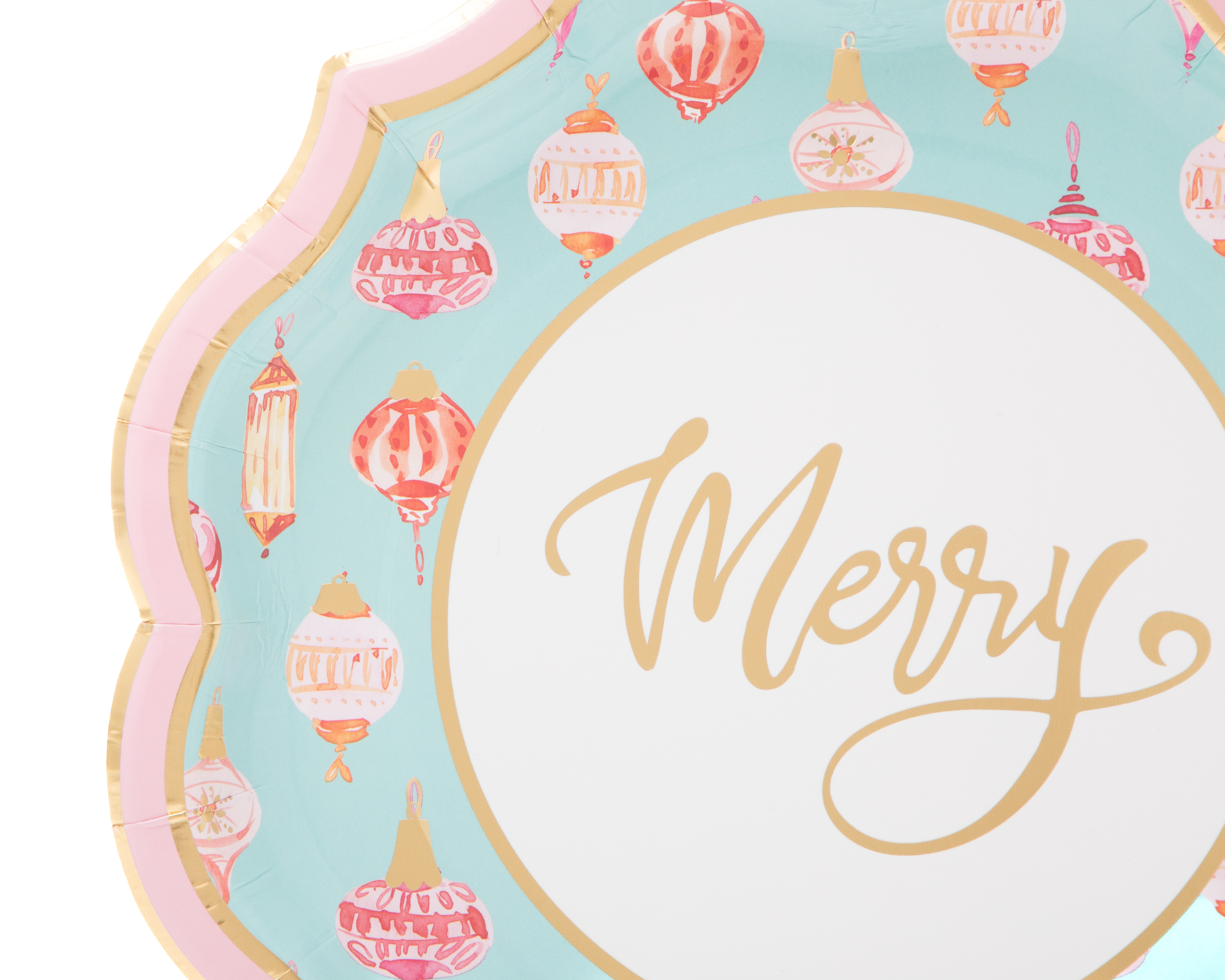 Foto 4 pulgar | Foto 3 | Plato de Cartón Azul - Rosa