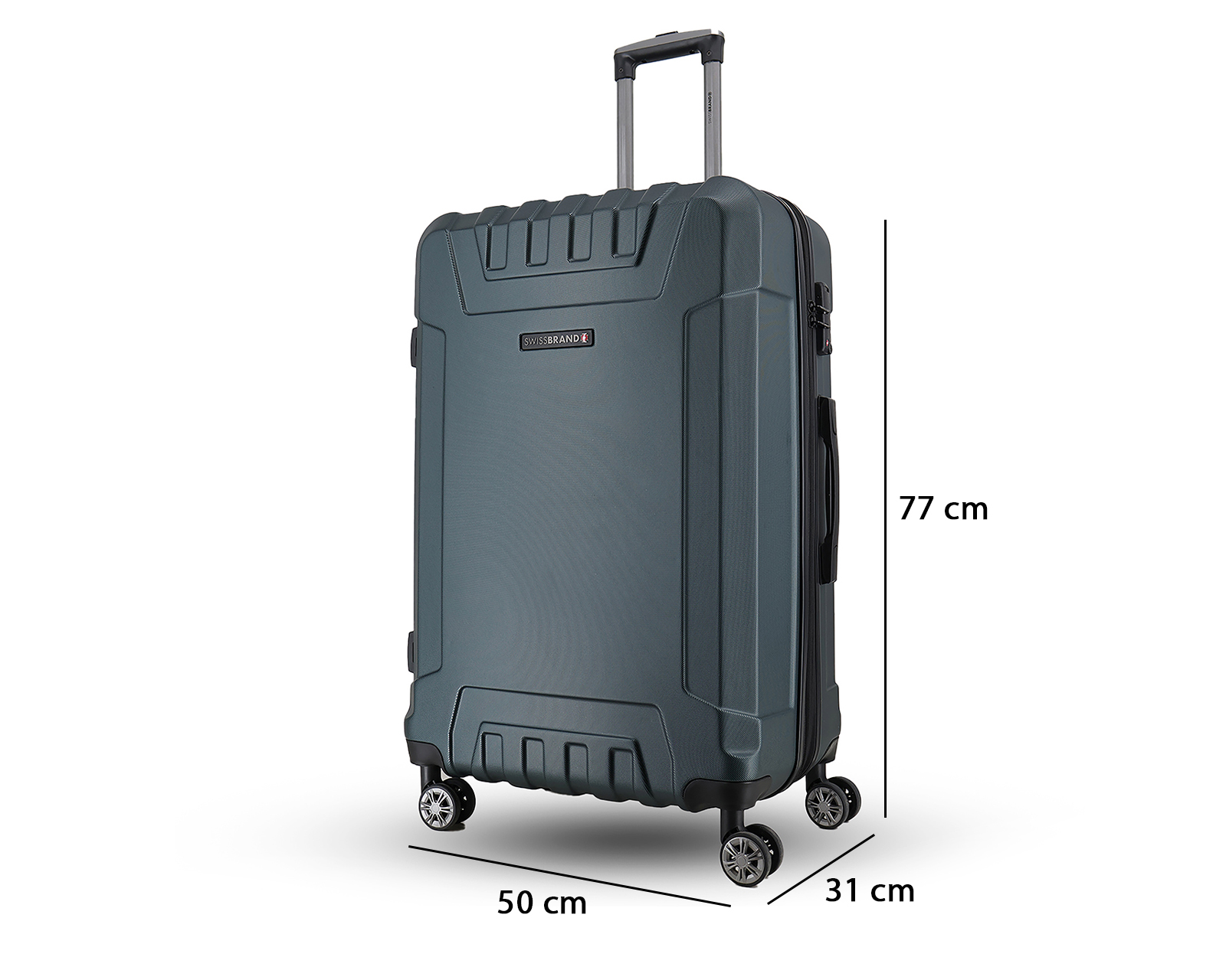 Foto 4 | Foto 4 | Maleta con Ruedas Swissbrand Ranger 28" Verde