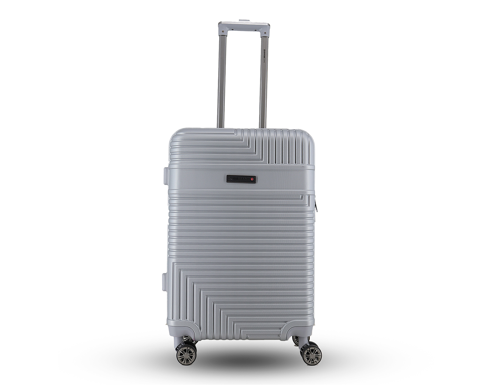 Foto 2 pulgar | Foto 1 | Maleta con Ruedas Swissbrand Bruneli 24" Plateada
