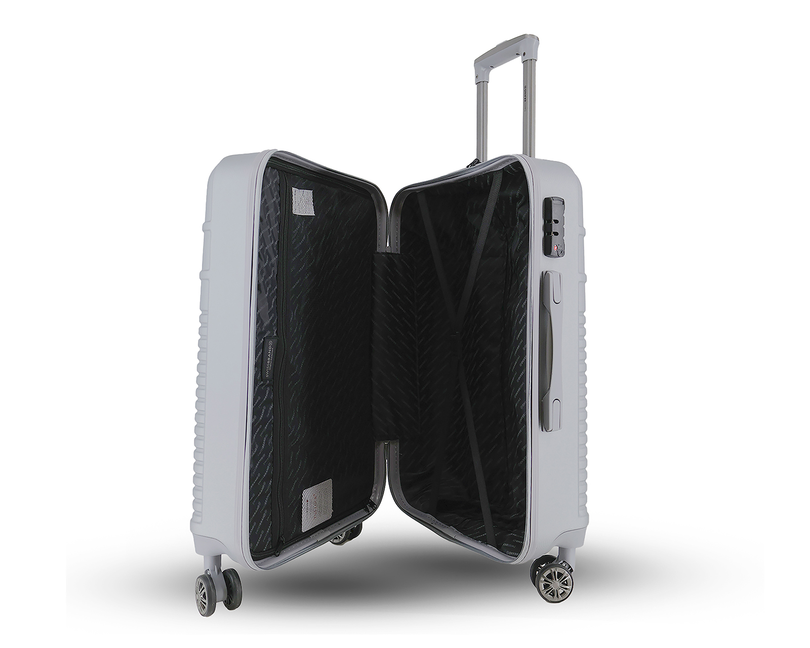 Foto 5 | Foto 5 | Maleta con Ruedas Swissbrand Bruneli 24" Plateada