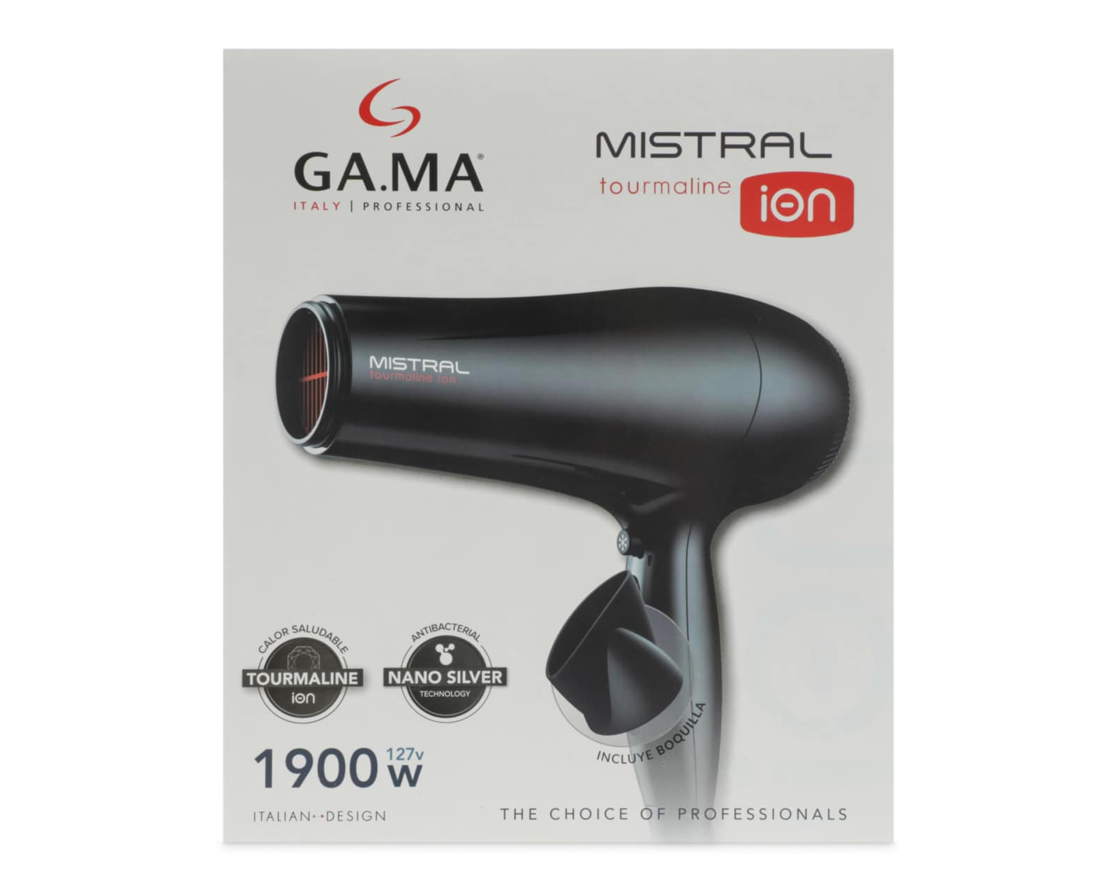 Foto 5 | Foto 5 | Secadora de Cabello Gama Italy Mistral Tourmaline 2 Velocidades