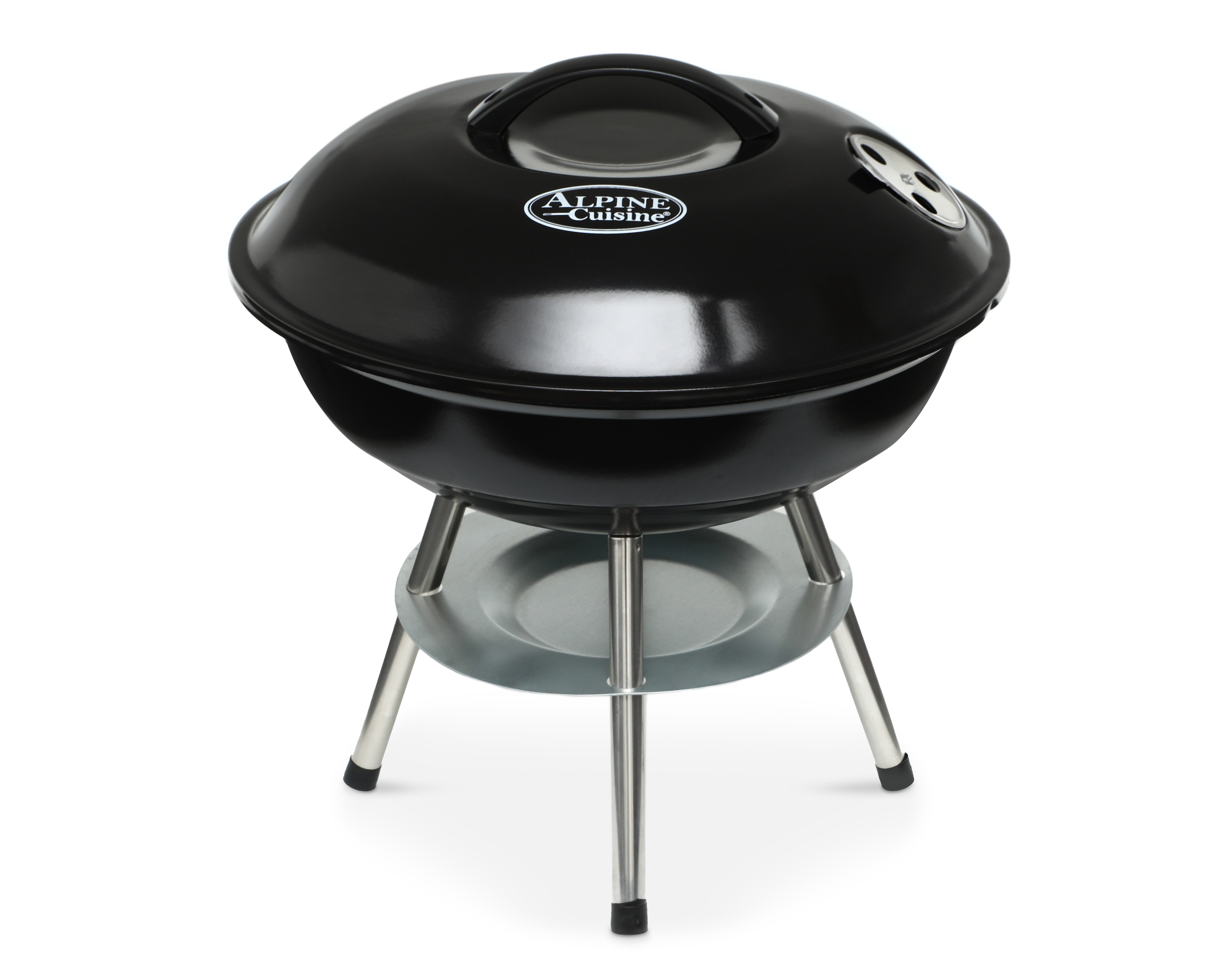 Foto 2 pulgar | Foto 1 | Asador de Carbón Alpine Cuisine 39.5 cm